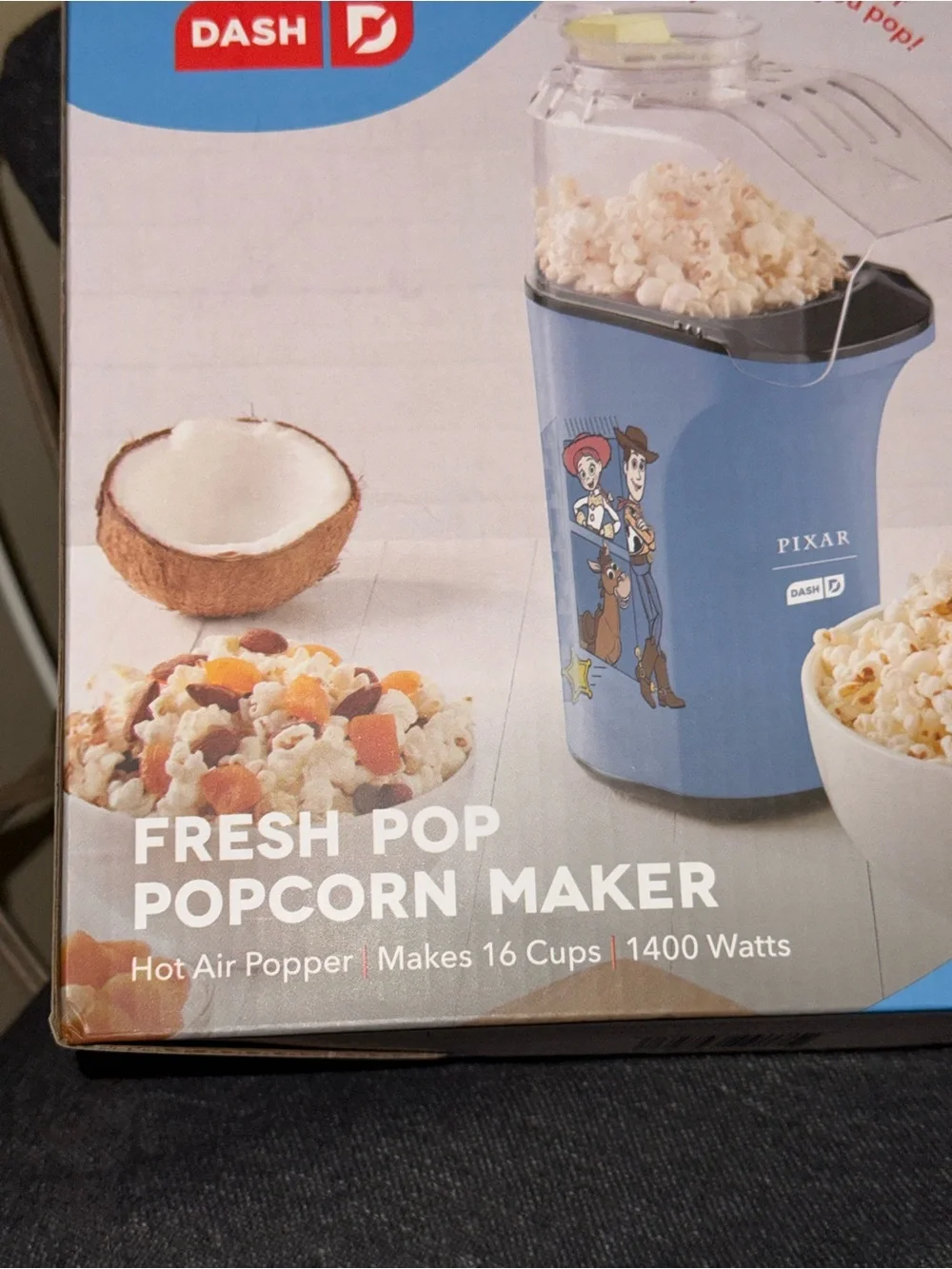 Disney Dash Toy Story Fresh Pop Popcorn Maker